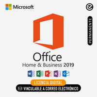 Microsoft Office Home and Business 2019 PC - Vinculable a correo electronico - Permanente - Licencia Digital