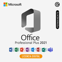 Microsoft Office Professional Plus 2021 - Permanente - Licencia Digital