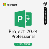 Microsoft Project 2024 Professional- Permanente - Licencia Digital