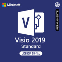 Microsoft Visio 2019 Standard - Permanente - Licencia Digital