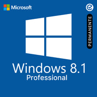 Microsoft Windows 8.1 Professional - Permanente