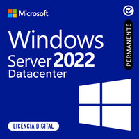 Microsoft Windows Server 2022 Datacenter - Permanente - Licencia Digital