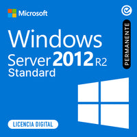 Microsoft Windows Server 2012 R2 Standard - Permanente - Licencia Digital