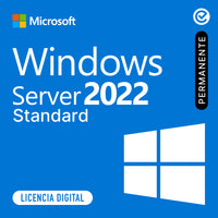 Microsoft Windows Server 2022 Standard - Permanente - Licencia Digital