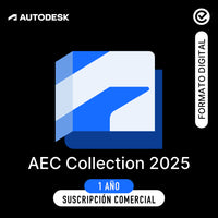 Autodesk  AEC Collection 2025 - 1 año - Suscripción Comercial - Formato Digital