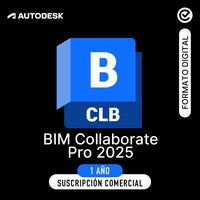 Autodesk BIM Collaborate Pro 2025 - 1 año - Suscripción Comercial - Formato Digital
