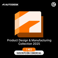 Autodesk Product Design & Manufacturing Collection 2025 - 1 mes  - Suscripción Comercial - Formato Digital