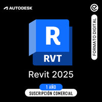 Autodesk  Revit 2025 - 1 año - Suscripción Comercial - Formato Digital
